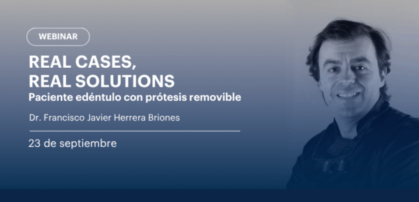 Real Cases, real solutions
Paciente edéntulo con prótesis removible