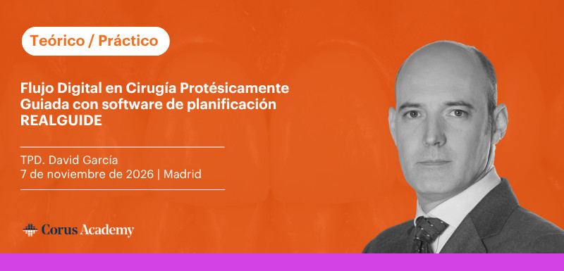 Flujo Digital en Cirugía Protésicamente Guiada con software de planificación REALGUIDE noviembre 2026